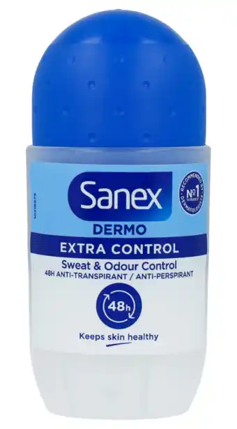 De Online Drogist Sanex Dermo Extra Control Deodorant Roller aanbieding