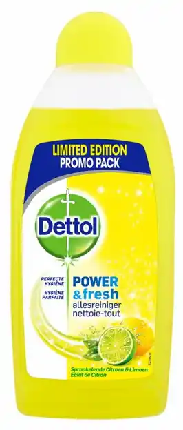 De Online Drogist Dettol Power & Fresh Allesreiniger Citrus aanbieding
