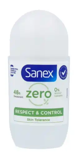 De Online Drogist Sanex Zero Respect & Control Deoroller aanbieding
