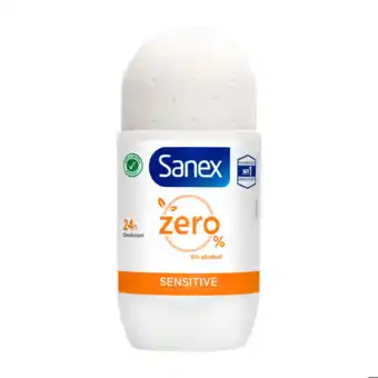 De Online Drogist Sanex Deoroller Zero% Sensitive aanbieding