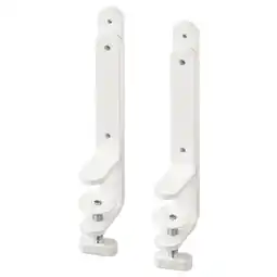 IKEA Witte skÅdis bureauconnectoren, wandbeugels, verticaal ontwerp aanbieding