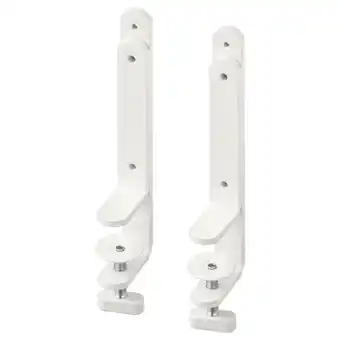 IKEA Witte skÅdis bureauconnectoren, wandbeugels, verticaal ontwerp aanbieding