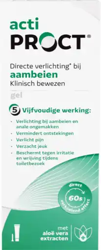 De Online Drogist Actiproct Aambeiengel Tube aanbieding
