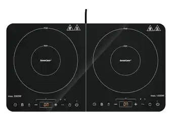 Lidl SILVERCREST KITCHEN TOOLS Dubbele inductiekookplaat aanbieding
