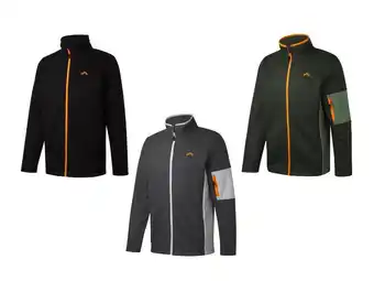 Lidl CRIVIT Heren fleecevest aanbieding