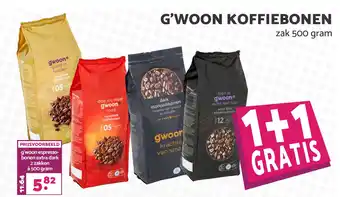 Boon`s Markt G'woon Koffiebonen aanbieding