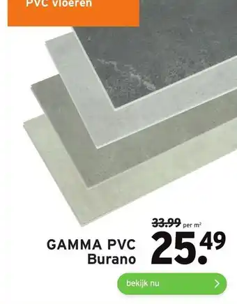 GAMMA GAMMA PVC Burano aanbieding