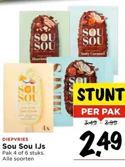 Vomar Voordeelmarkt Sou Sou IJs aanbieding