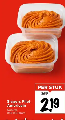 Vomar Voordeelmarkt Slagers Filet Americain aanbieding