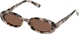 Amazon Le Specs OUTTA LOVE LSP2202446 - Cookie TORT - dames heren ovale zonnebril met hoge uv-bescherming aanbieding