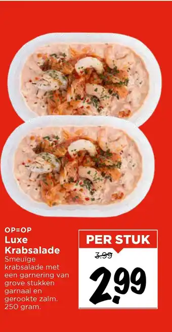 Vomar Voordeelmarkt Luxe Krabsalade aanbieding