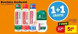Kruidvat Borotalco deodorant aanbieding