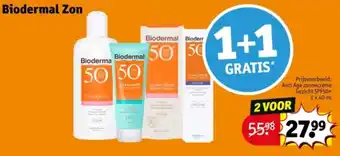 Kruidvat Biodermal Zon aanbieding