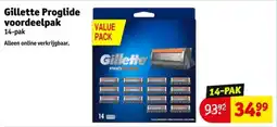 Kruidvat Gillette Proglide voordeelpak aanbieding