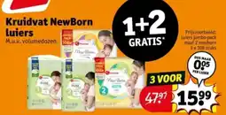Kruidvat Kruidvat NewBorn luiers aanbieding