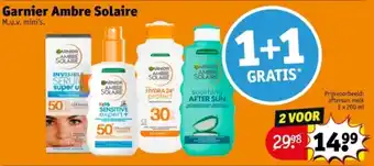 Kruidvat Garnier Ambre Solaire aanbieding