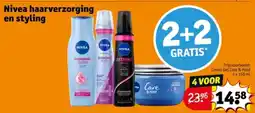 Kruidvat Nivea haarverzorging en styling aanbieding