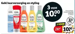 Kruidvat Guhl haarverzorging en styling aanbieding