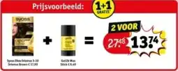 Kruidvat Syoss + got2b wax aanbieding