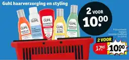 Kruidvat Guhl haarverzorging en styling aanbieding