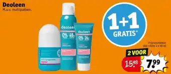 Kruidvat Deoleen aanbieding