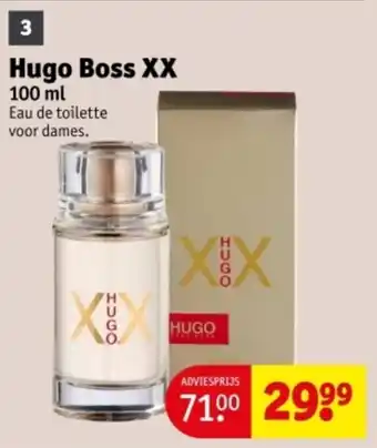 Kruidvat Hugo Boss XX aanbieding