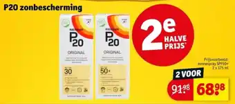 Kruidvat P20 zonbescherming aanbieding