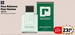 Kruidvat Paco Rabanne Pour Homme aanbieding