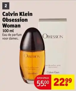 Kruidvat Calvin Klein Obsession Woman aanbieding
