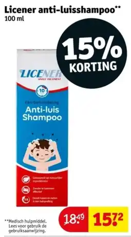 Kruidvat Licener anti-luisshampoo aanbieding