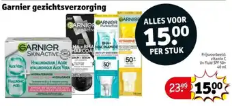 Kruidvat Garnier gezichtsverzorging aanbieding