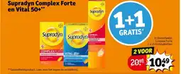 Kruidvat Supradyn Complex Forte en Vital 50+ aanbieding