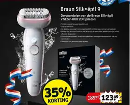 Kruidvat Braun Silk épil 9 aanbieding