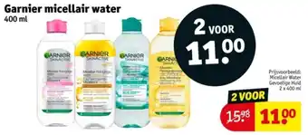 Kruidvat Garnier micellair water aanbieding