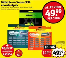 Kruidvat Gillette en Venus XXL voordeelpak aanbieding