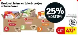 Kruidvat Kruidvat luiers en luierbroekjes volumedozen aanbieding