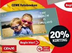 Kruidvat CEWE fotoboeken aanbieding