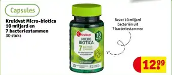 Kruidvat Kruidvat Micro-biotica 10 miljard en 7 bacteriestammen aanbieding