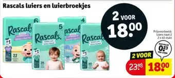 Kruidvat Rascals luiers en luierbroekjes aanbieding