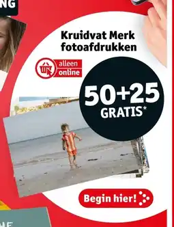 Kruidvat Kruidvat Merk fotoafdrukken aanbieding