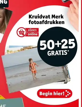 Kruidvat Kruidvat Merk fotoafdrukken aanbieding