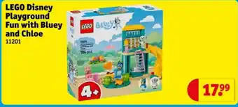 Kruidvat LEGO Disney Playground Fun with Bluey and Chloe aanbieding