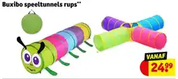 Kruidvat Buxibo speeltunnels rups aanbieding