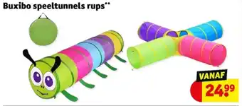Kruidvat Buxibo speeltunnels rups aanbieding
