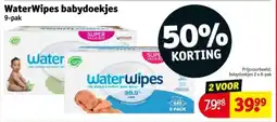 Kruidvat WaterWipes babydoekjes aanbieding