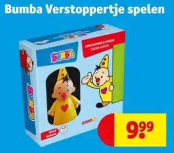 Kruidvat Bumba Verstoppertje spelen aanbieding