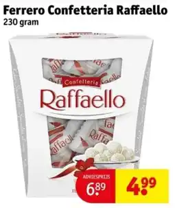Kruidvat Ferrero Confetteria Raffaello aanbieding
