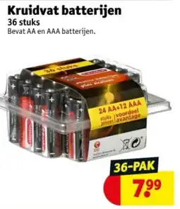 Kruidvat Kruidvat batterijen aanbieding
