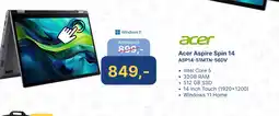 Levix Computershop Acer Aspire Spin 14 ASP14-51MTN-56DV aanbieding