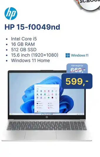 Levix Computershop HP 15-f0049nd aanbieding